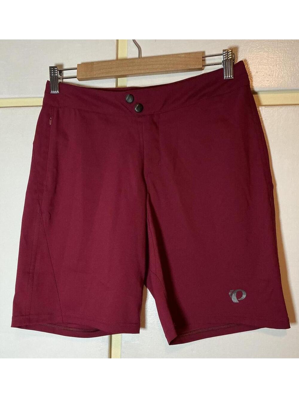 Pearl Izumi Women’s Size 4 Cycling Biking Shorts Maroon Outdoor Hiking
